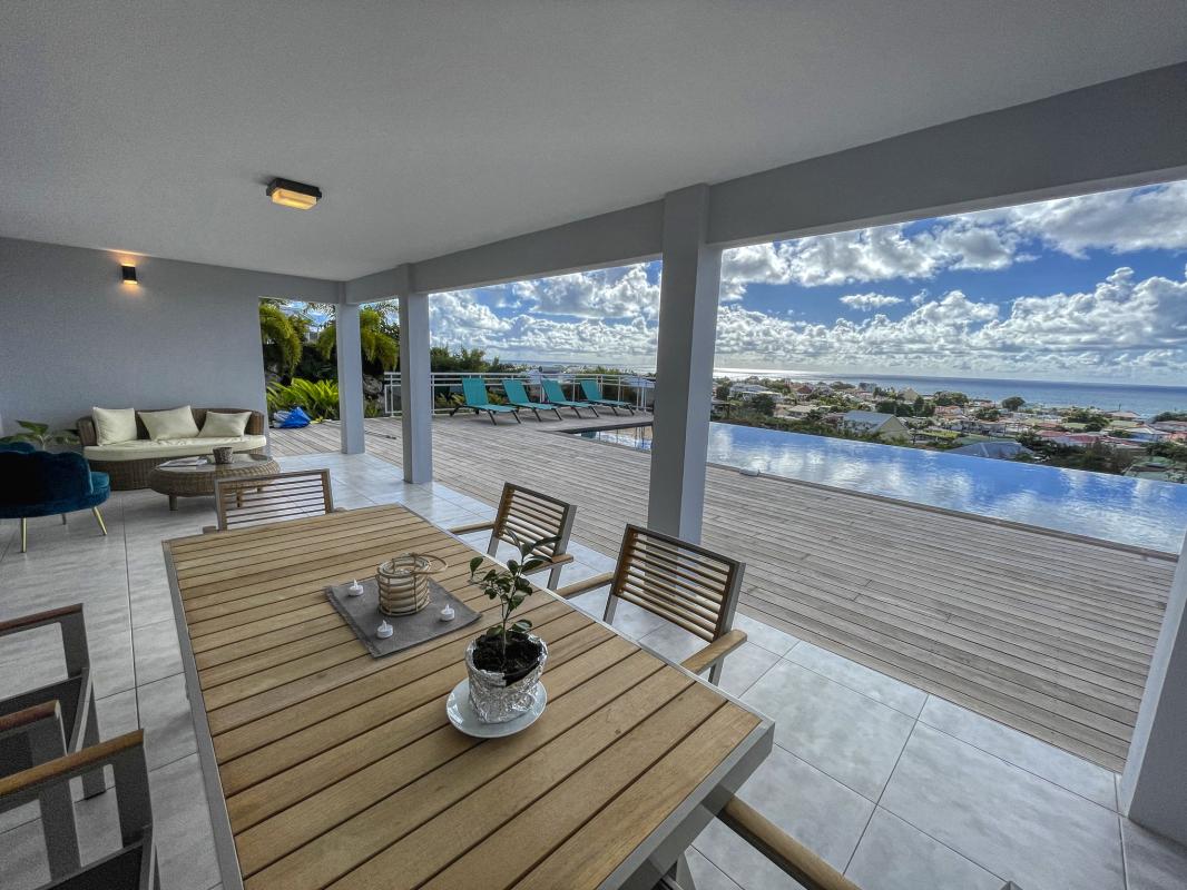 A louer villa vue mer Saint François Guadeloupe_Terrasse-7
